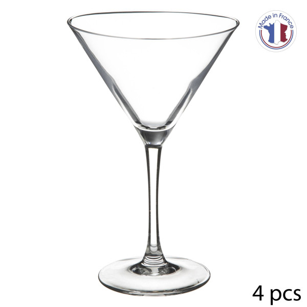Kieliszki do koktajli, 4 sztuki, 300 ml