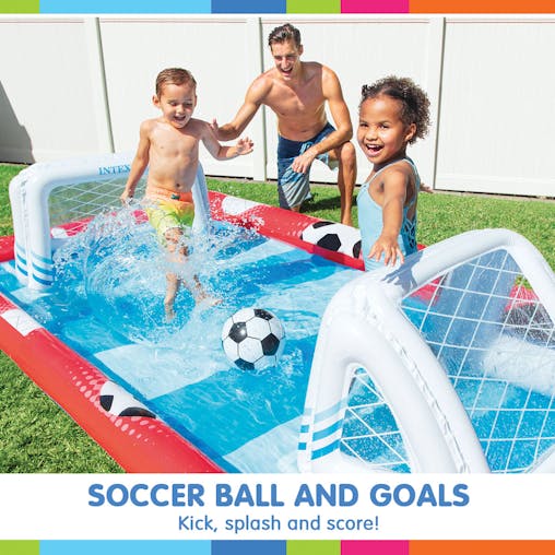 NNEDPE Intex 57147NP Action Sports Play Centre Soccer Volleyball Baseball