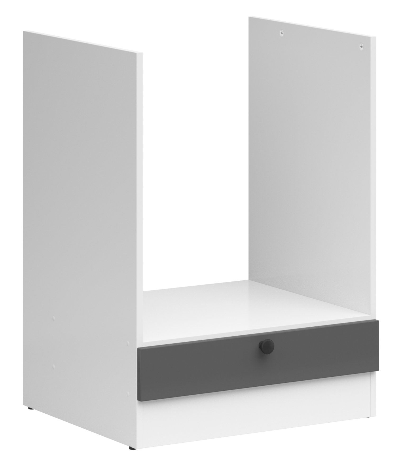 Szafka kuchenna pod zabudowę piekarnika Junona Line 60 cm grafit