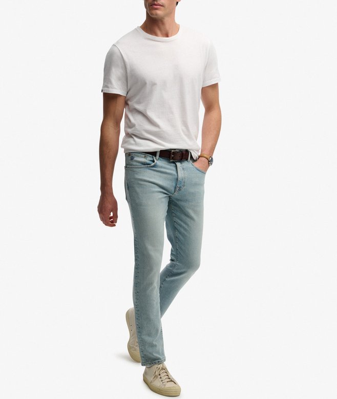 Organic Cotton Vintage Slim Straight Jeans