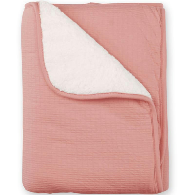 TETRA - Couverture Pady chaude Cadum terre de Sienne (75 x 100 cm)