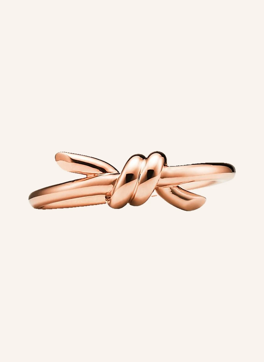 TIFFANY & Co. Ring TIFFANY KNOT aus 18 Karat Roségold