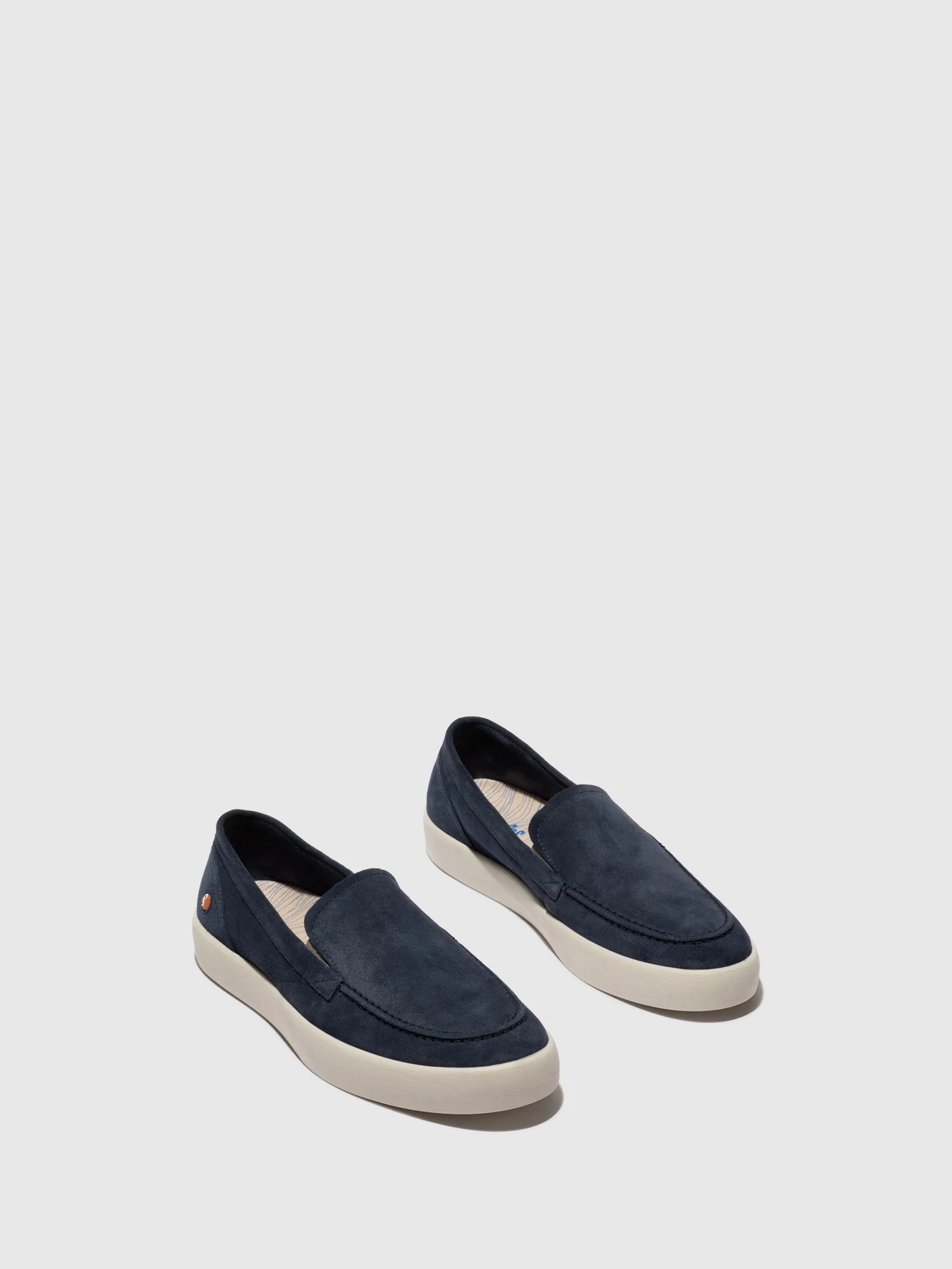 Sapatos Slip-on em Azul