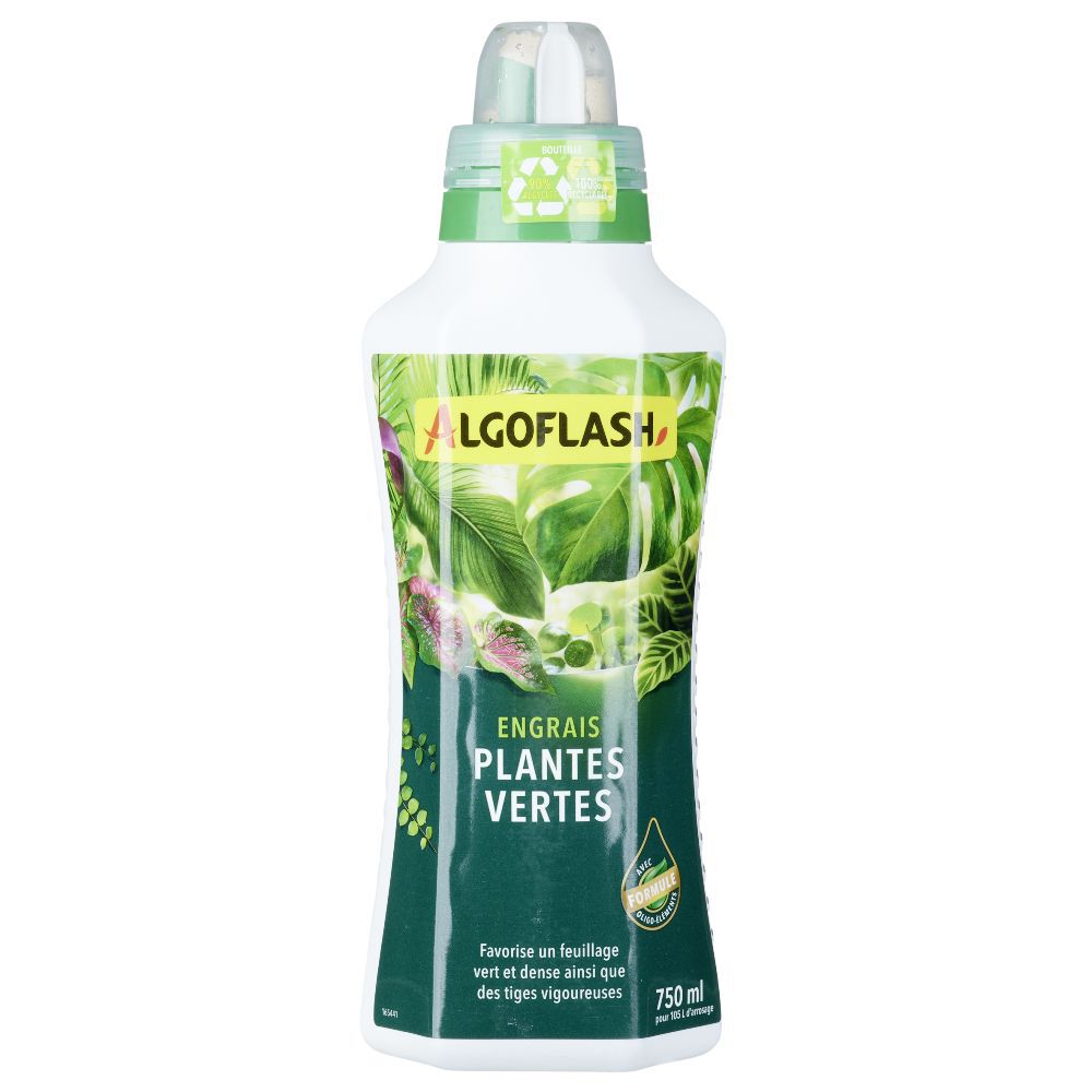 Engrais liquide pour plante verte 750 ml
