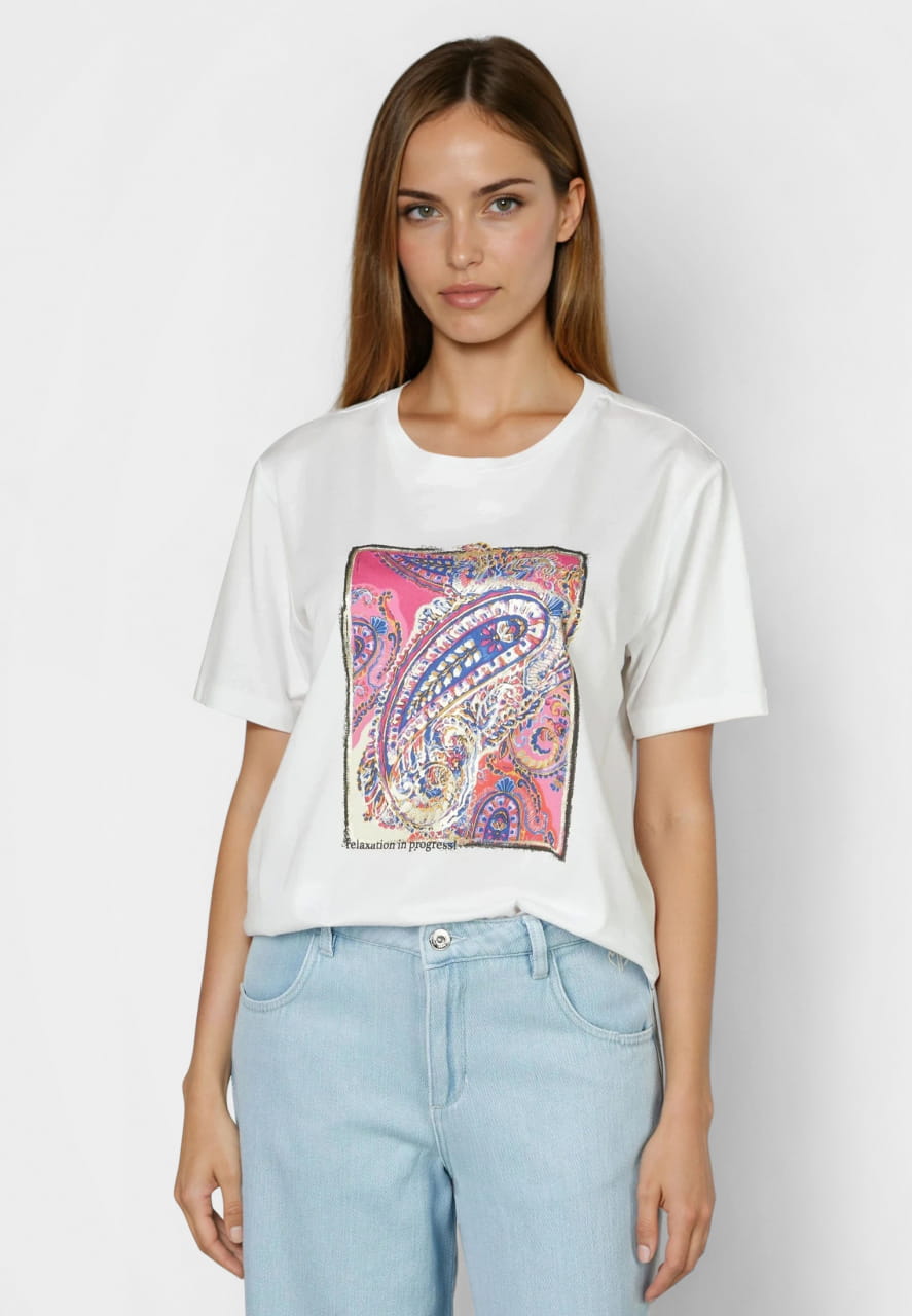 Shirt mit Paisleyprint