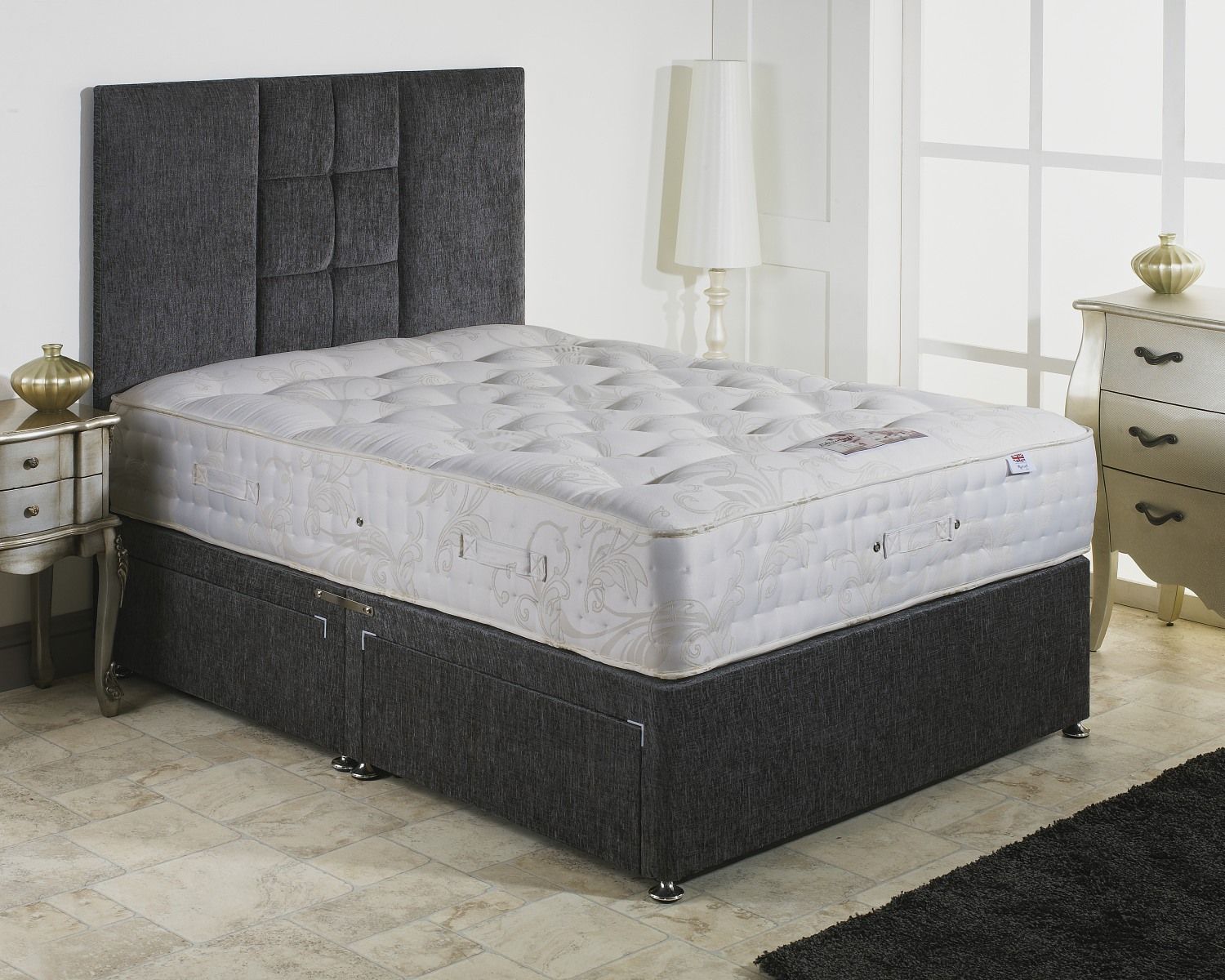 Somnior Elizabeth Two Sided Medium Soft & Medium Firm Mattress Natural Fillings