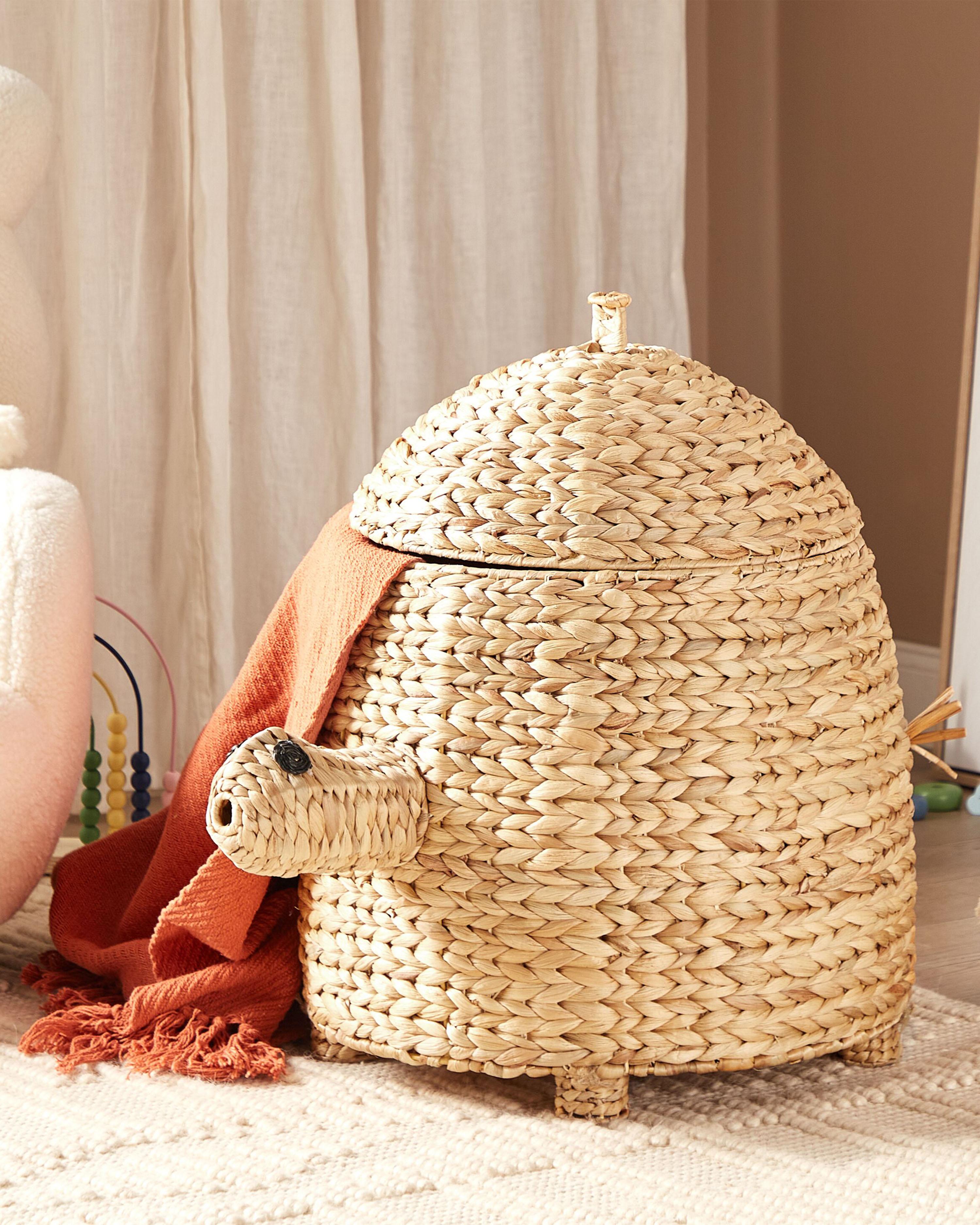 Kids Basket Turtle MONTAGU Wicker Natural