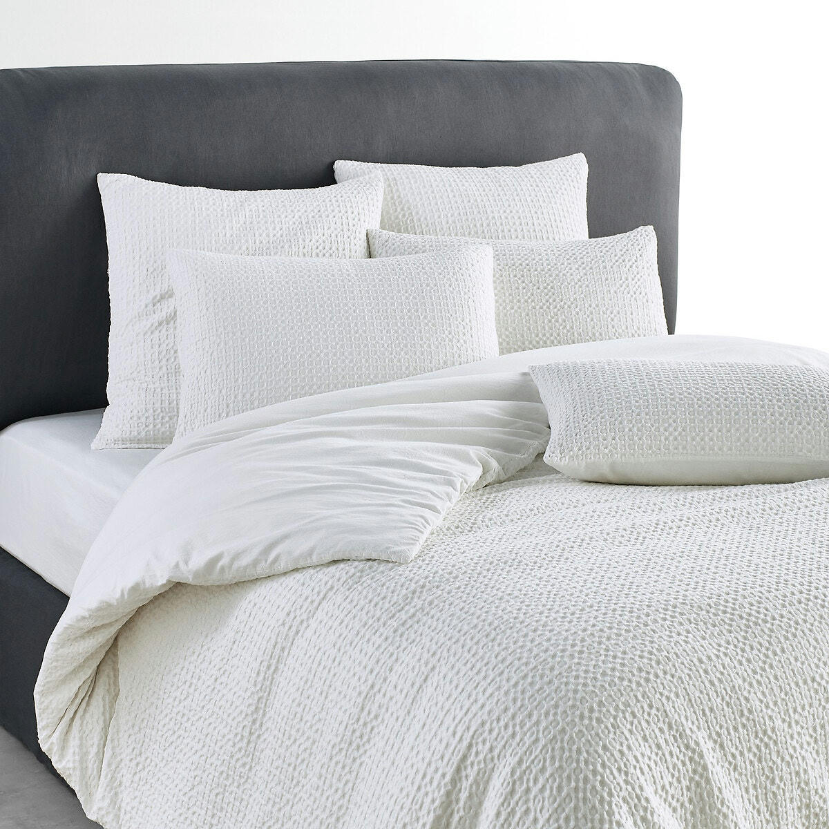 Housse de couette en percale de coton bio, Felycia