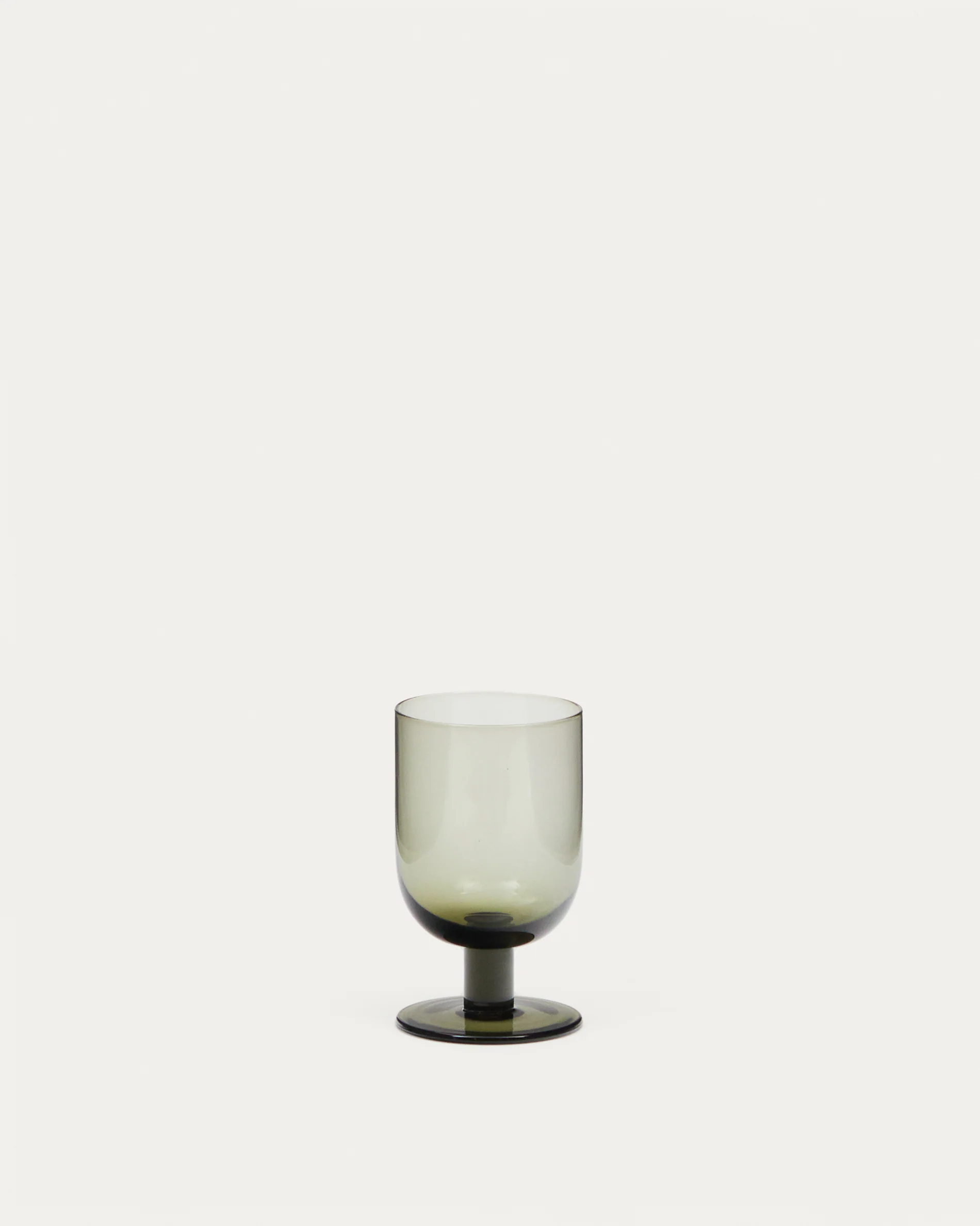 Sauky green wine glass, 32 cl