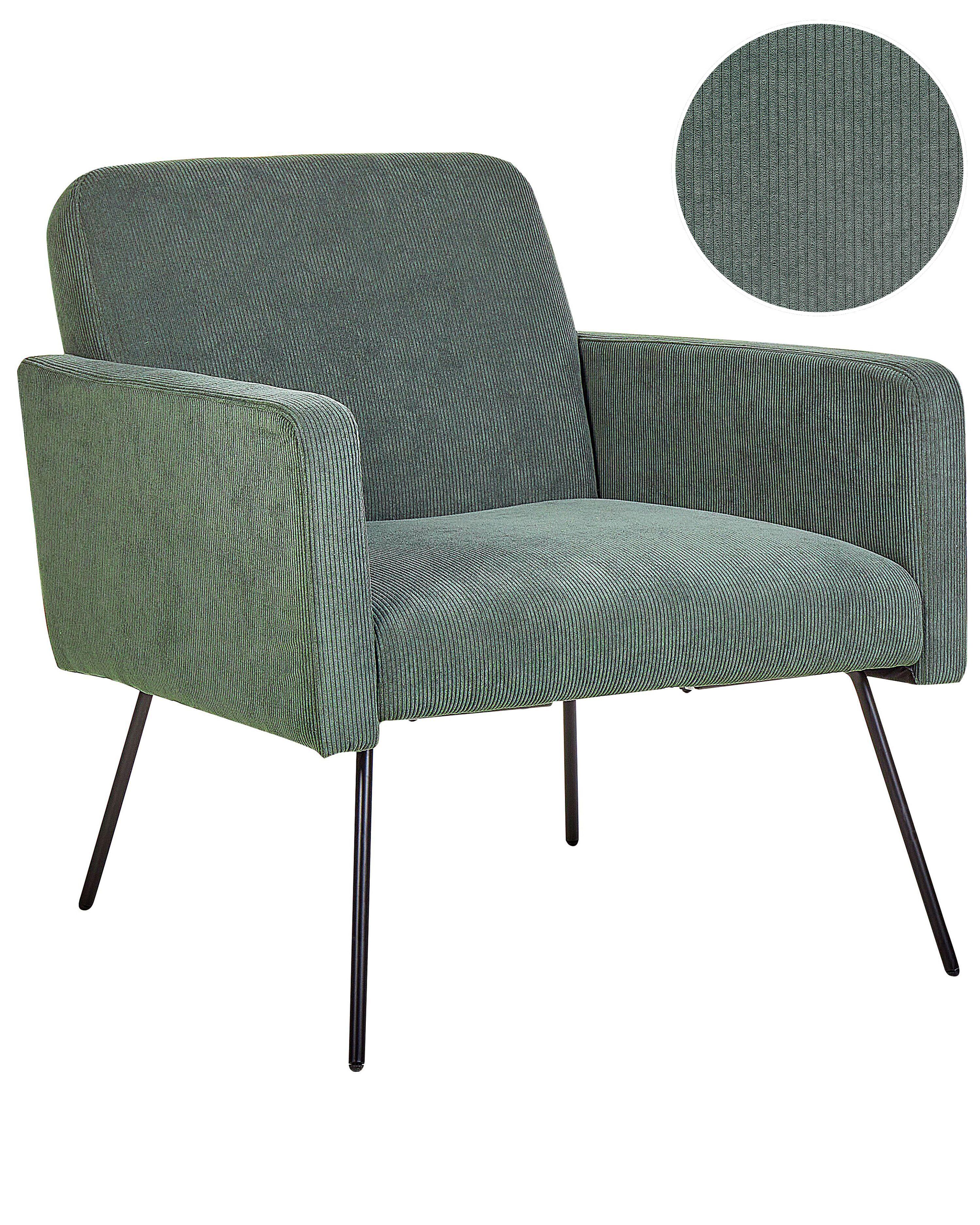 Armchair NARKEN Corduroy Dark Green