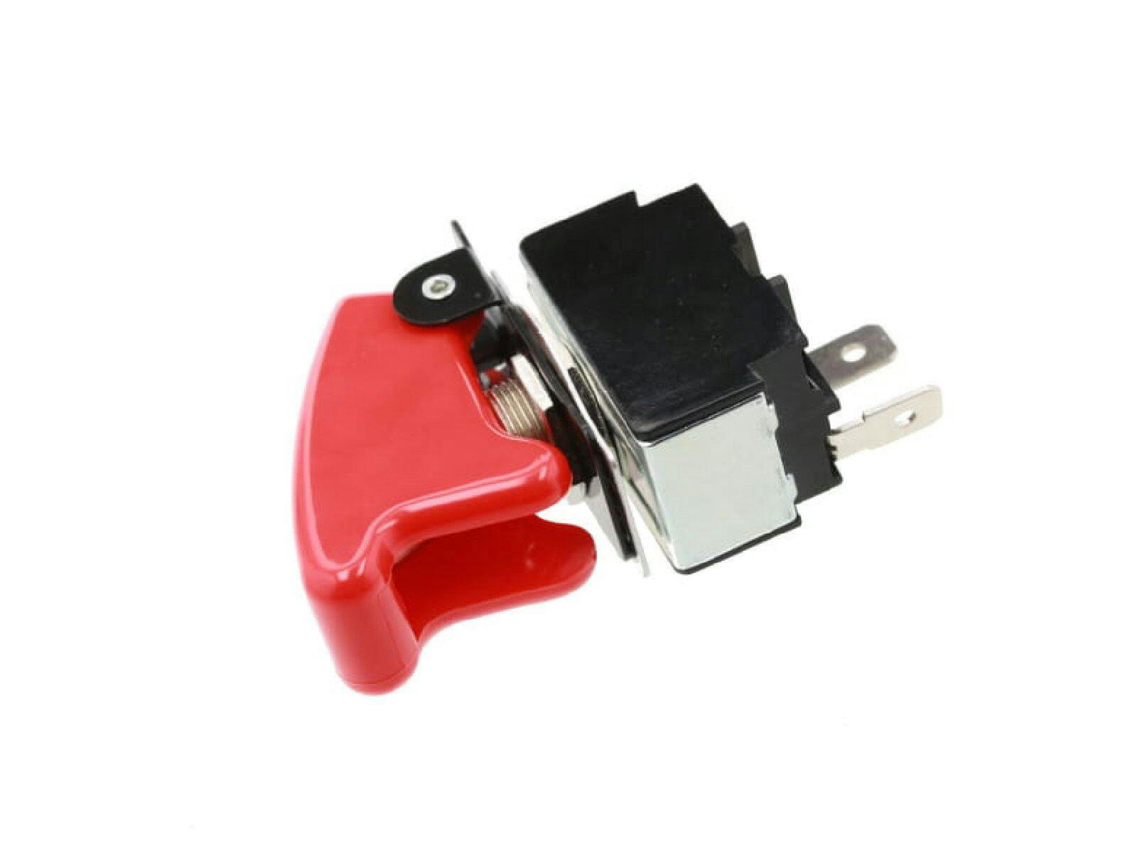 Red Safety Toggle Switch