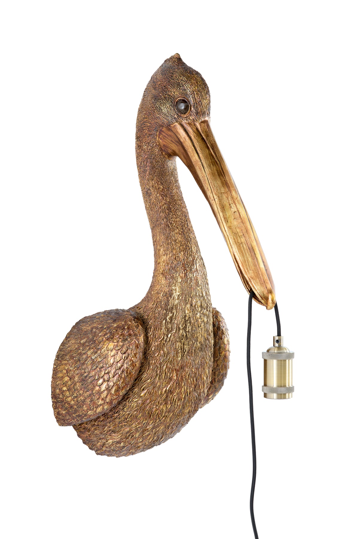 Light & Living wandlamp PELICAN - brons - 33x28x63cm