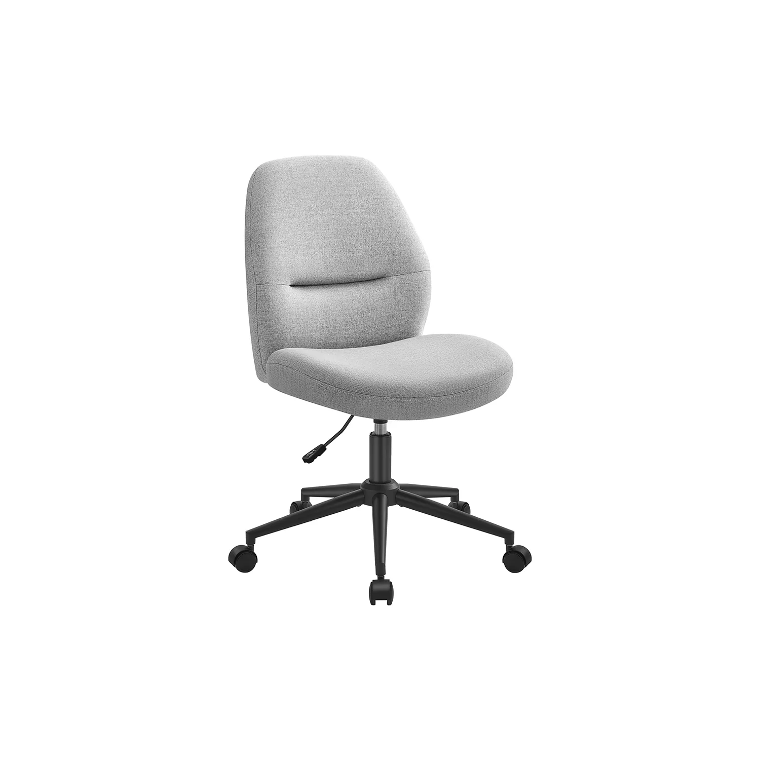 Chaise de bureau tissu coton-lin