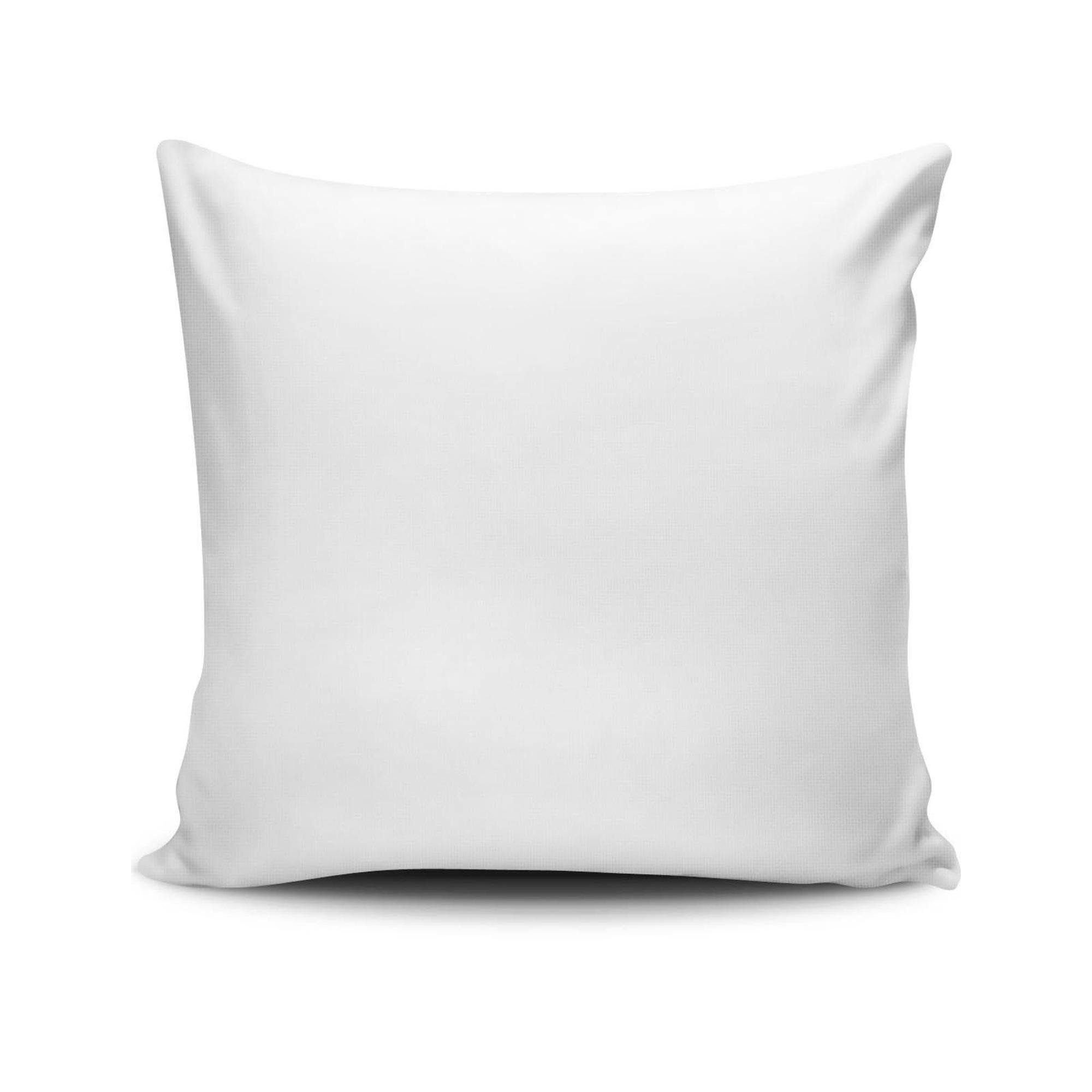 Coussin bleu motif graphique IZMIR