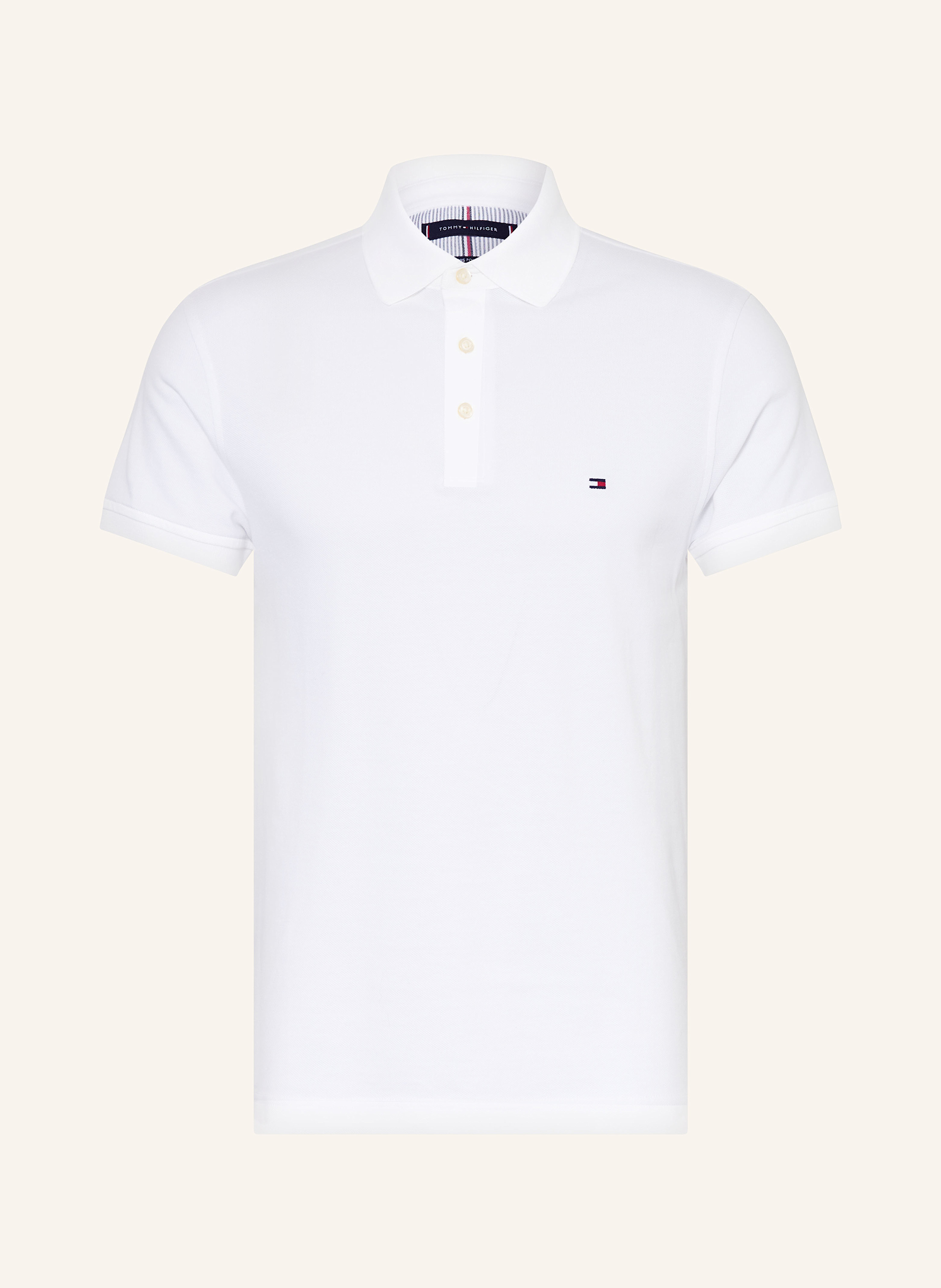 TOMMY HILFIGER Piqué-Poloshirt Slim Fit