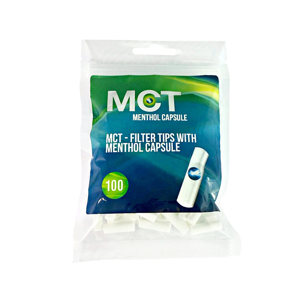 MCT Menthol Capsule Filter Tips (Bags)