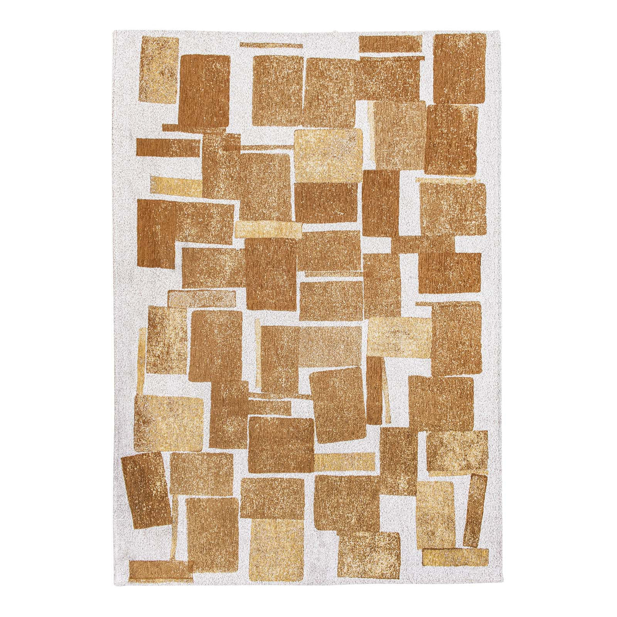 Louis De Poortere vloerkleed Nuggets - geel - 140x200cm