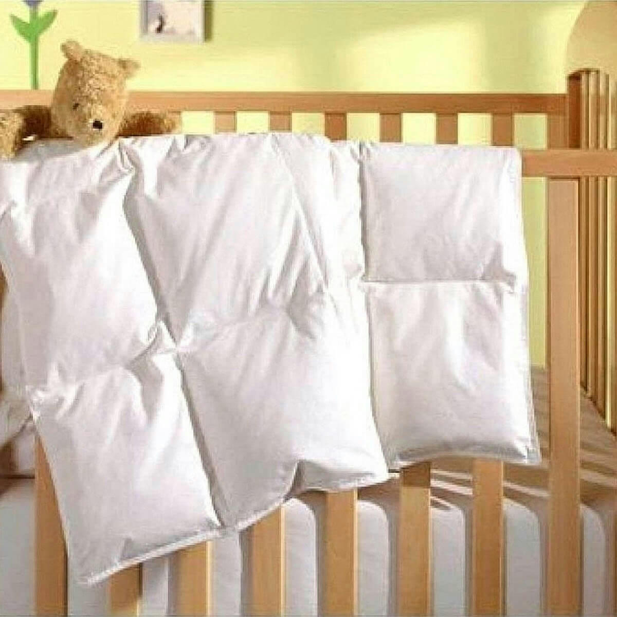 BÉBÉ - Couette naturelle confort en pur duvet 80x120 cm
