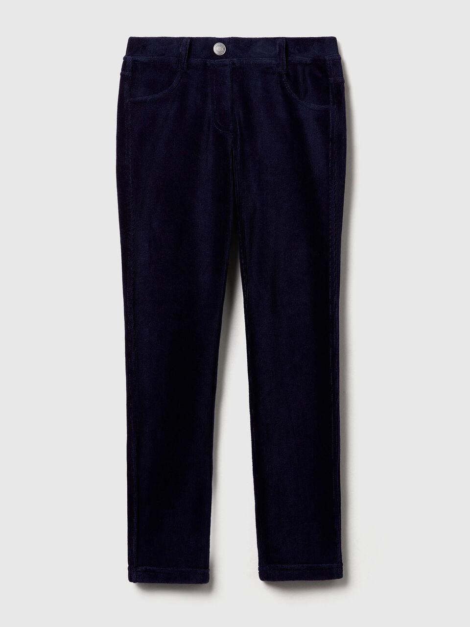 Super skinny chenille trousers