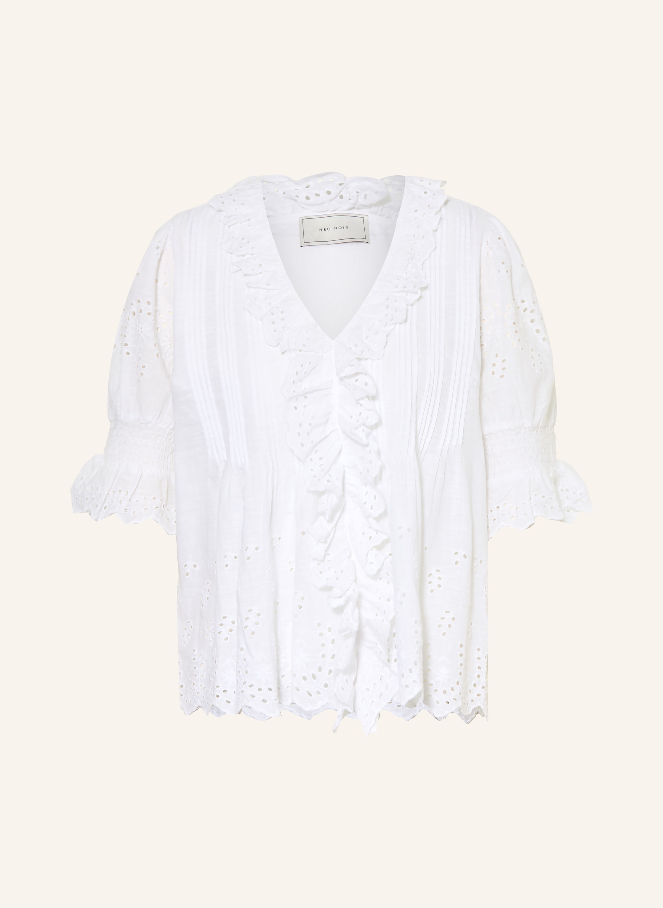 NEO NOIR Blusenshirt TALISE mit Lochspitze