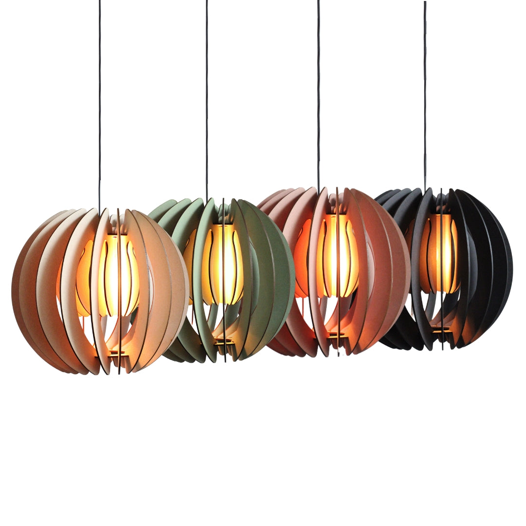 Van Tjalle en Jasper William Shakesphere hanglamp - Black