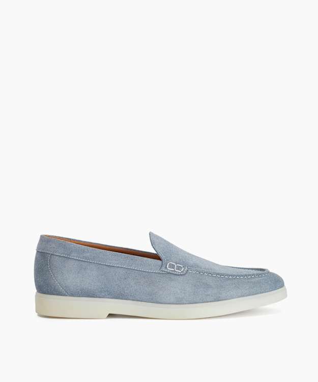 Boltman Blue - Suede Casual Loafers