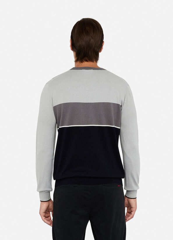 Maglia in cotone e seta