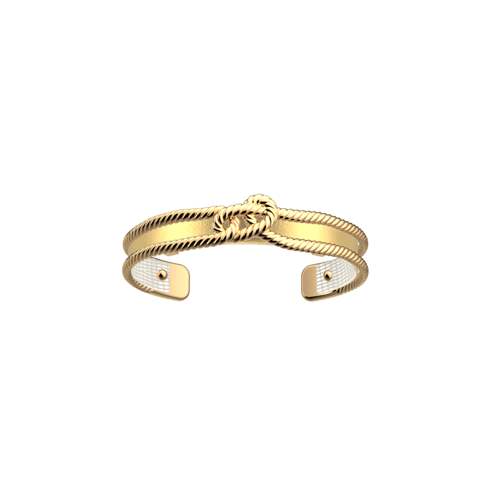 Manchette Cordage, cuir réversible Chimère / Déesse