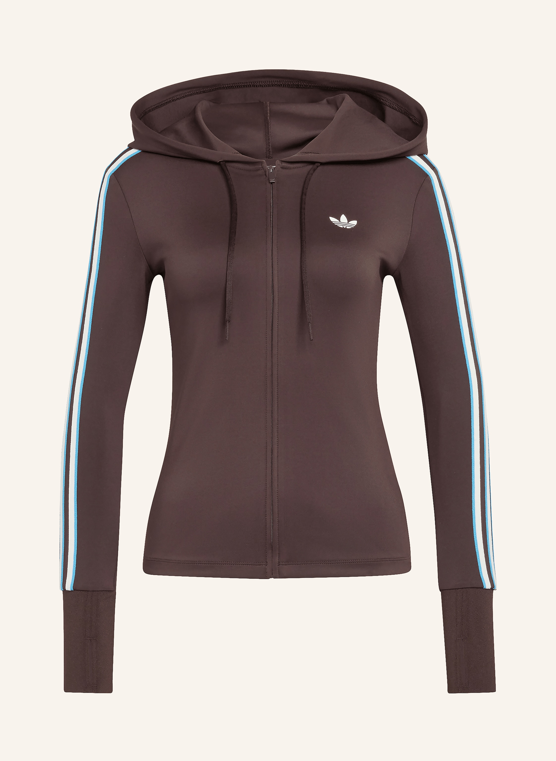 adidas Originals Sweatjacke HOODED TREFOIL ZIPPER