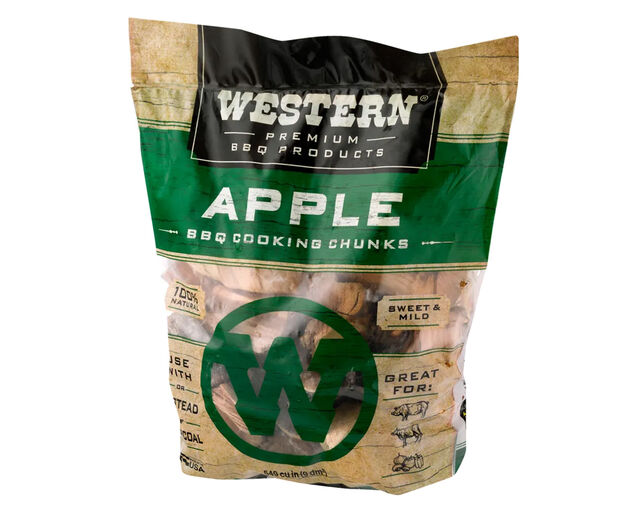 Western Premium Smoking Wood Chunks - Apple
