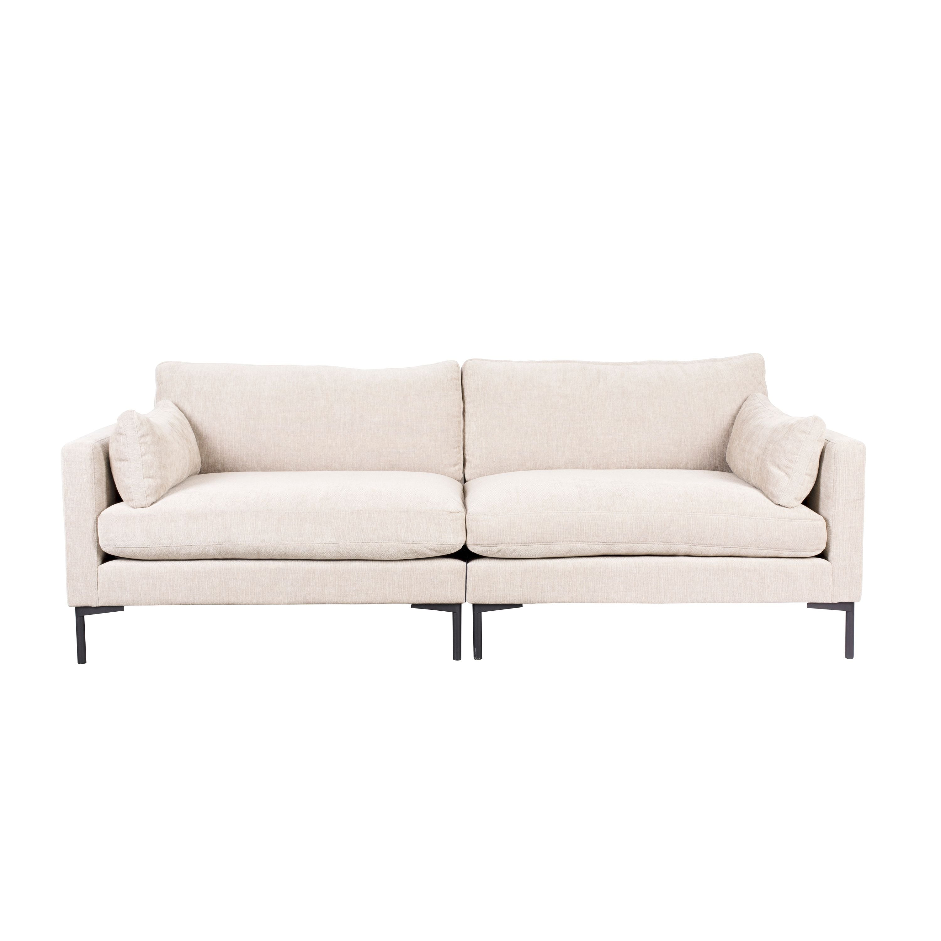 Zuiver Summer 3-zitsbank - Crème