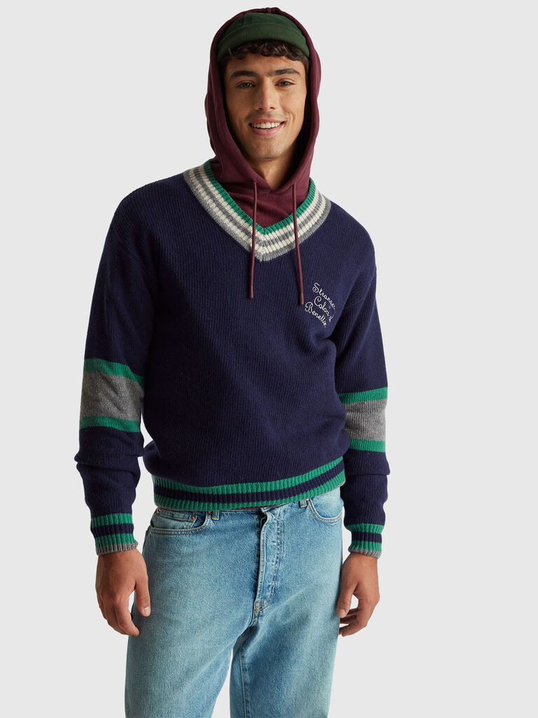 Stranger Things V-neck sweater