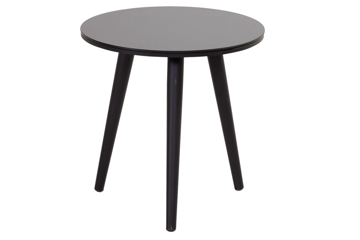 Hartman Bijzettafel Sophie Studio - Zwart Aluminium - 45x45x45cm