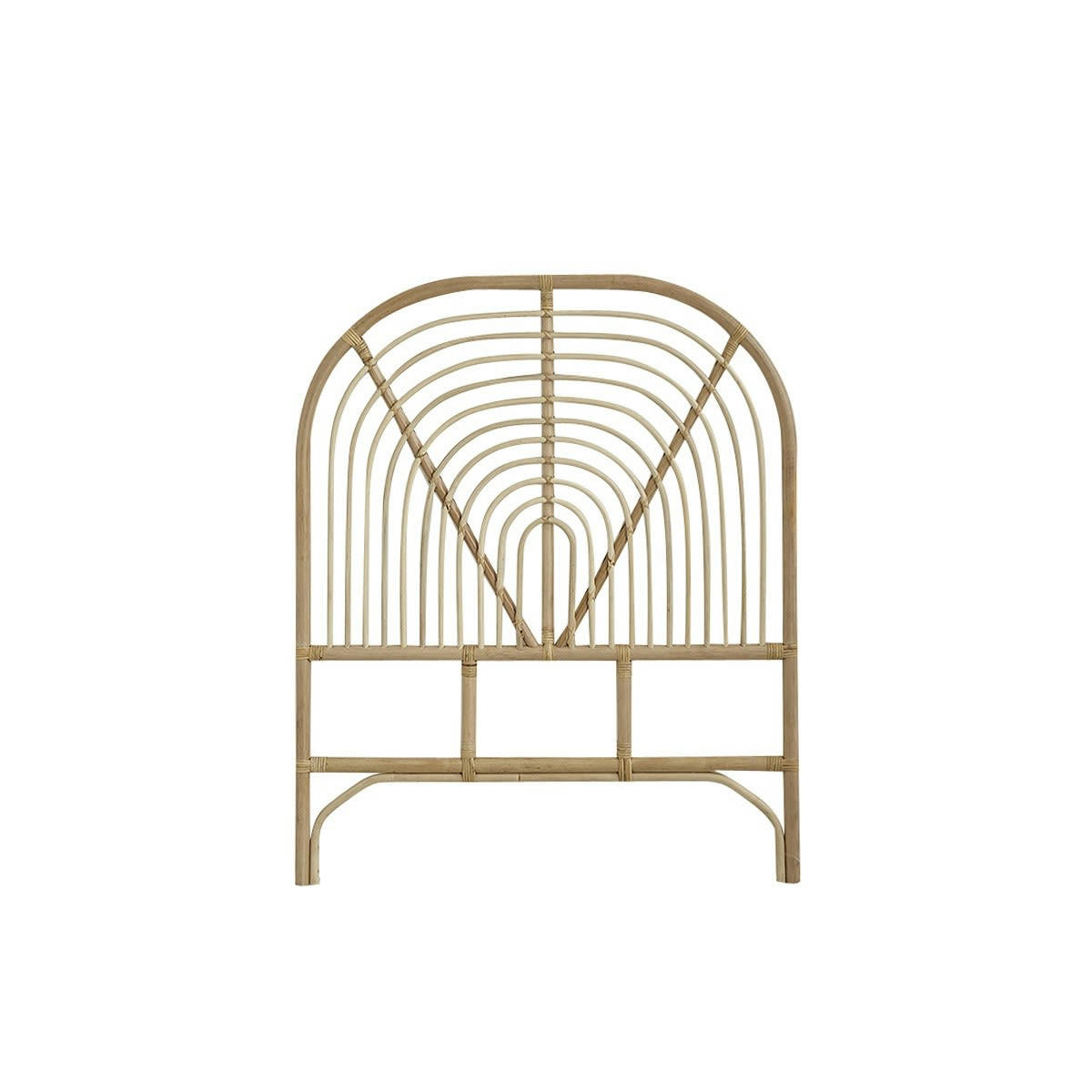 BOHO - Tête de lit en rotin 90 cm