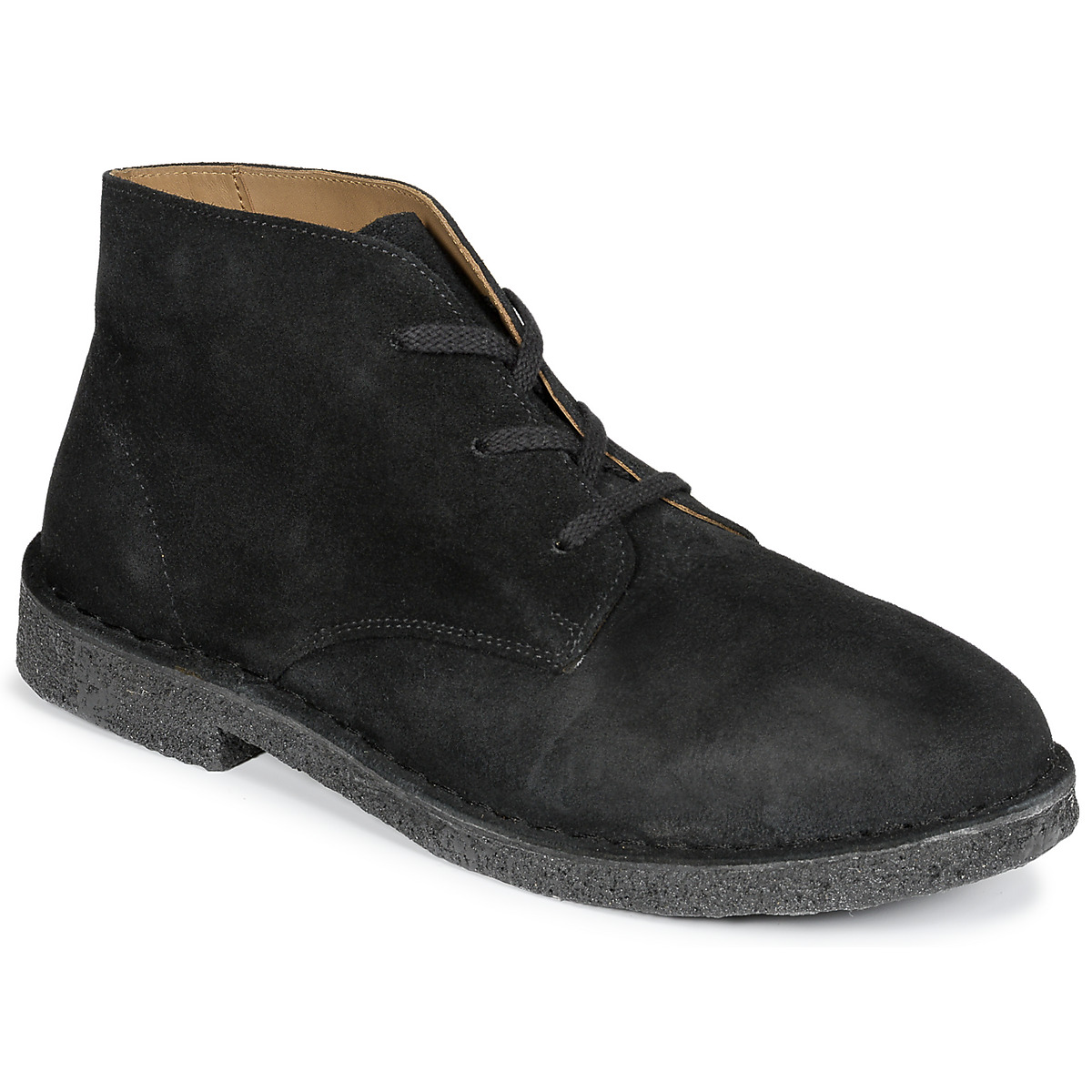 Selected - SLHRICCO SUEDE CHUKKA - Black