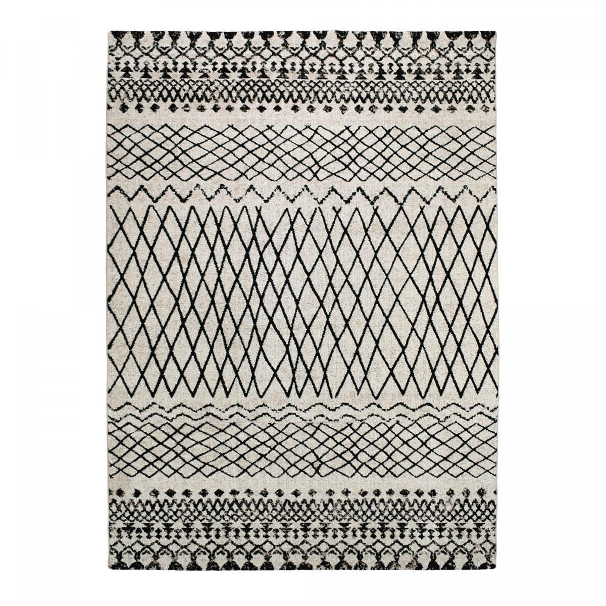 MOROCCO TRIBAL - Tapis berbère style beige 280x380