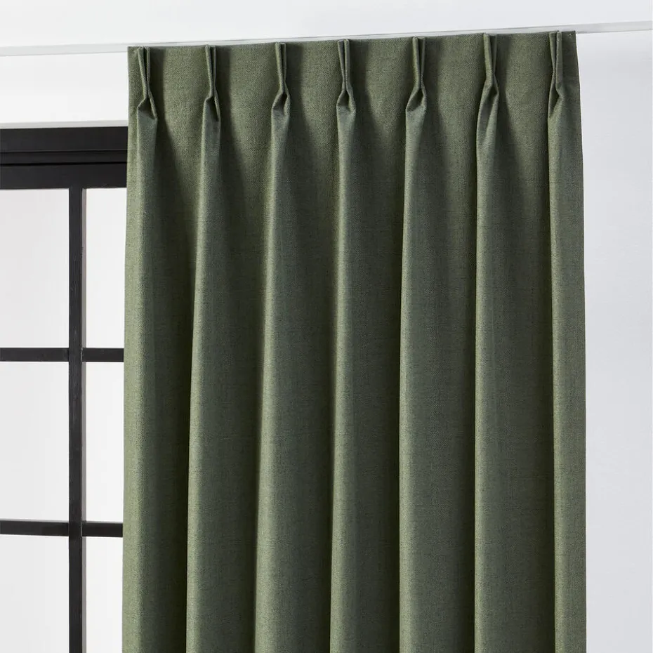 Kwantum Vouwgordijnen | Gordijn Doris  Groen