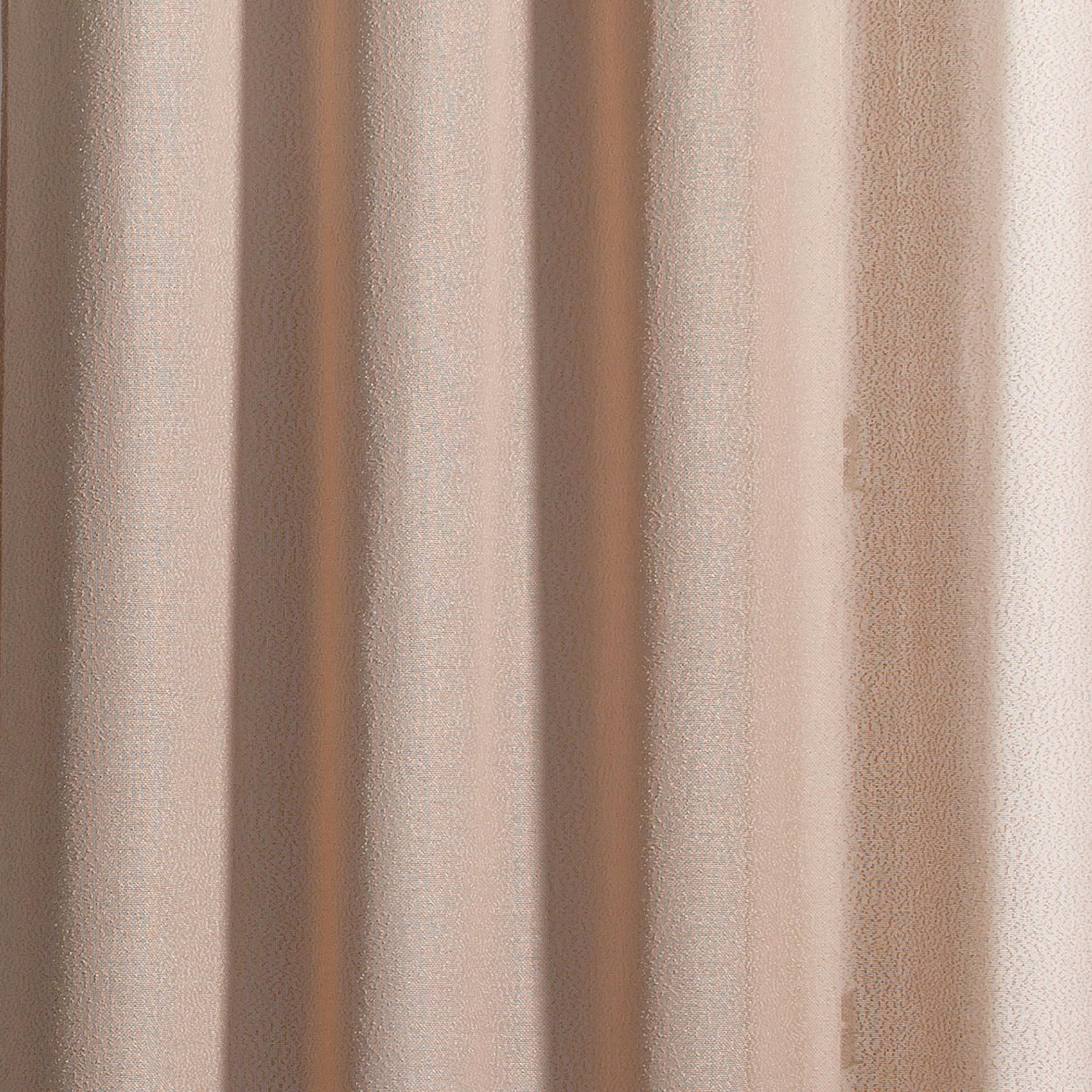 - Rideau bouclette nueve polyester rose poudré 140x240 cm