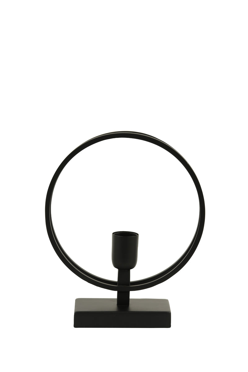 Light & Living tafellamp RUDRA - 25x10x30cm - zwart