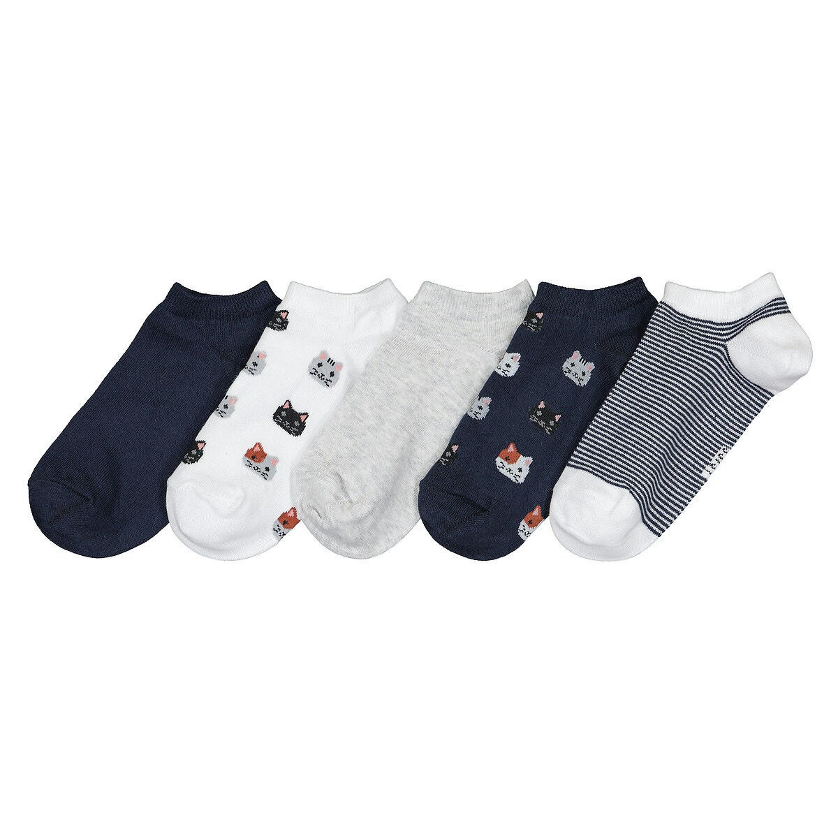 Lot de 5 socquettes