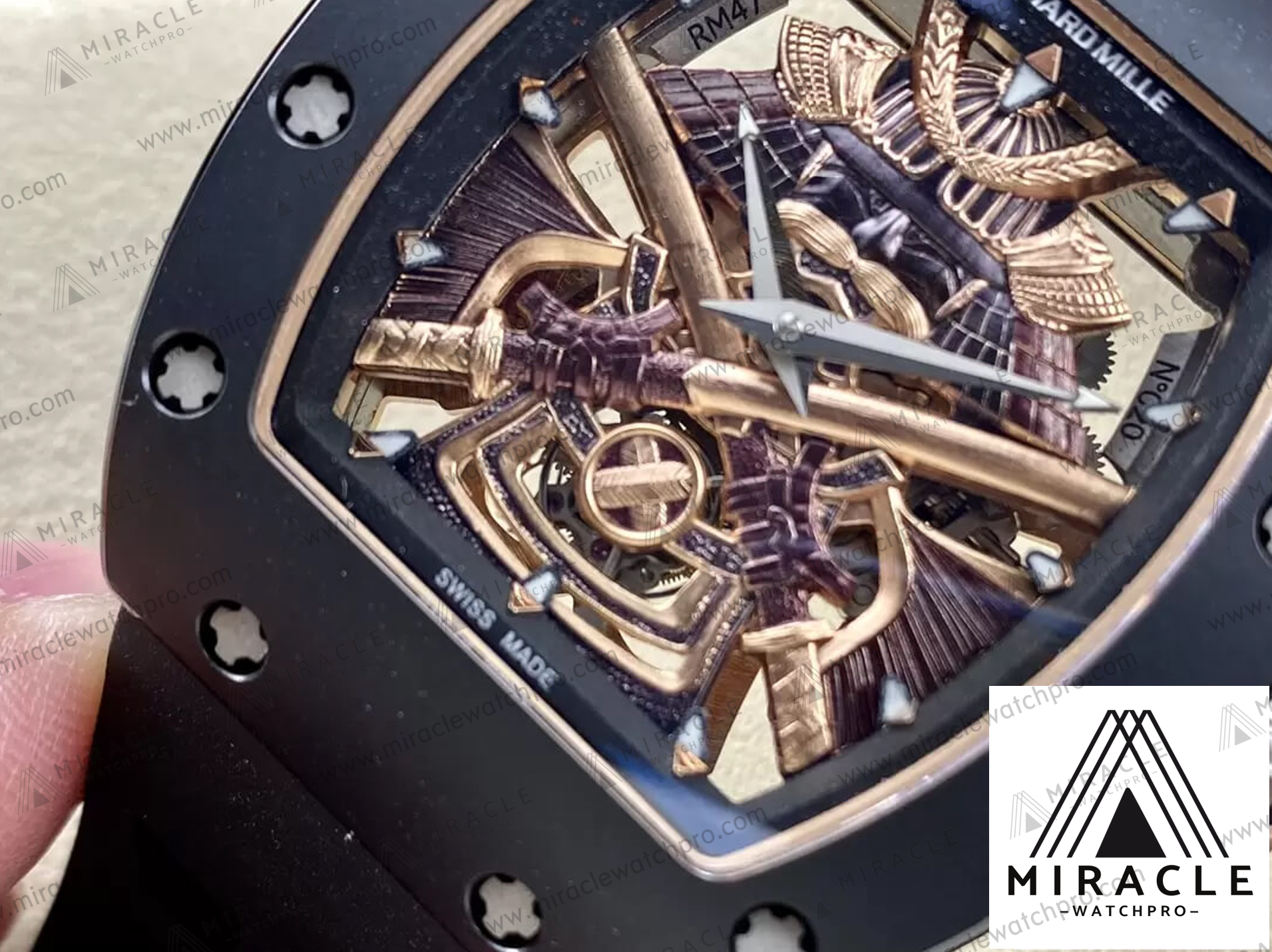 Replica Watch-RICHARD MILLE-ref.RM 47-Elite Clone-42.70mmx50.00mm