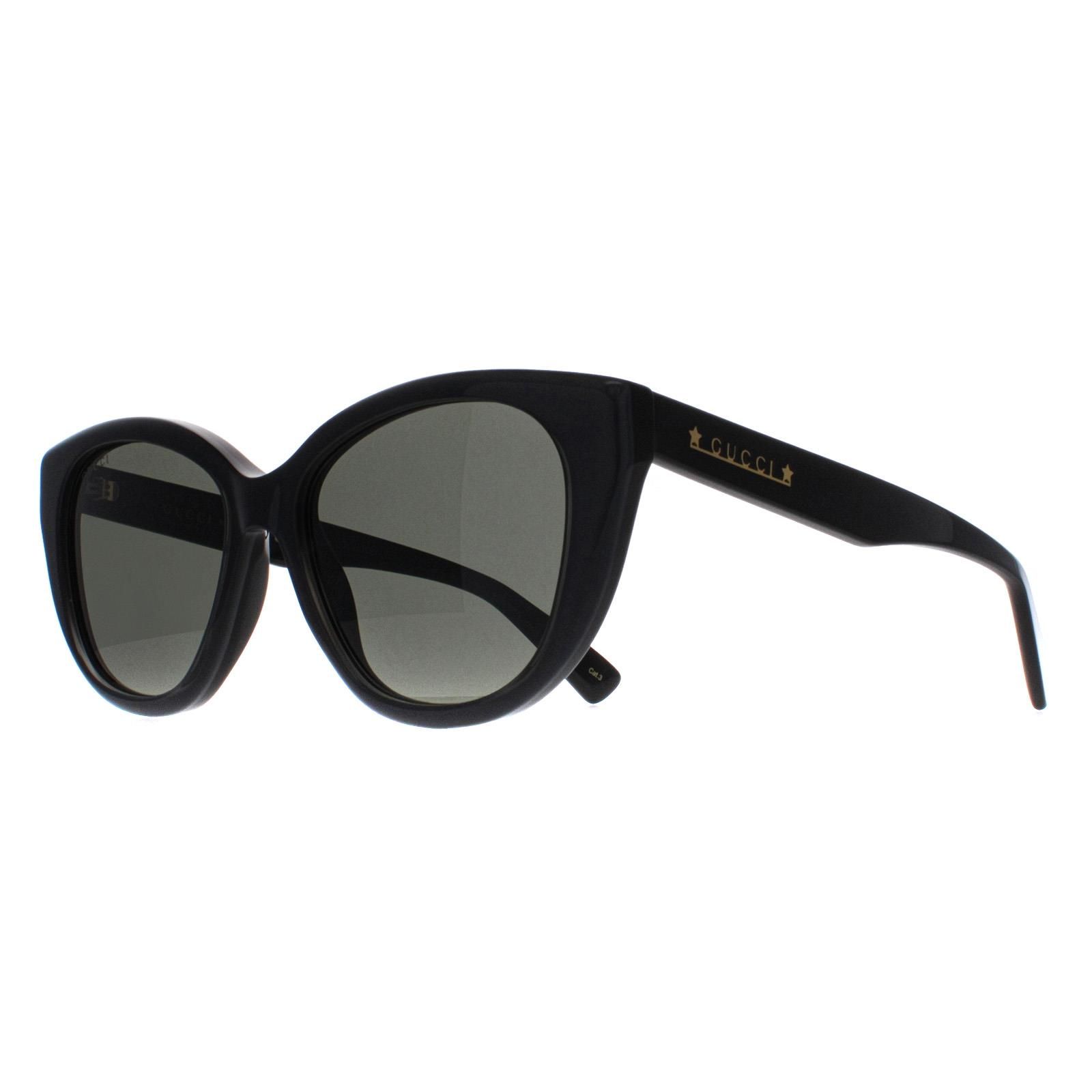Gucci Cat Eye Black Grey GG1588S