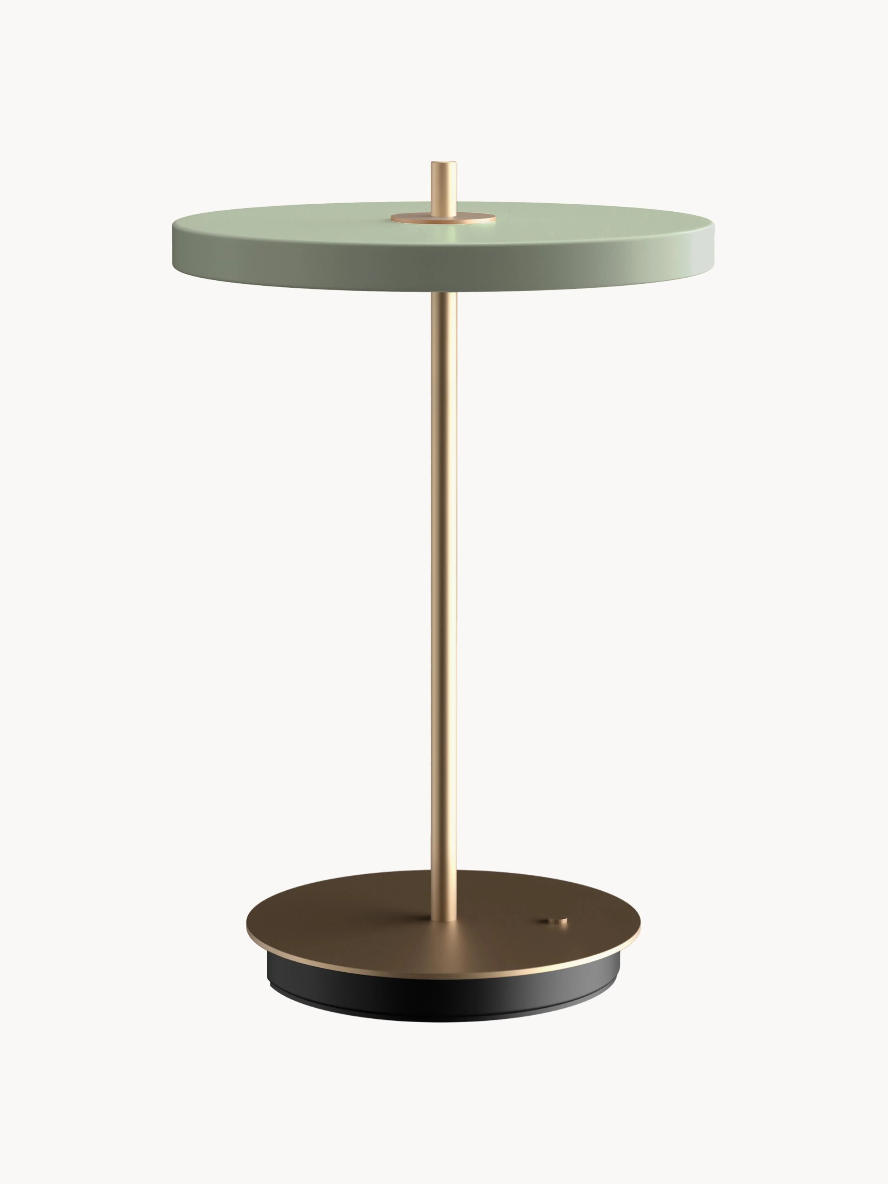 Kleine mobile LED-Tischlampe Asteria, dimmbar