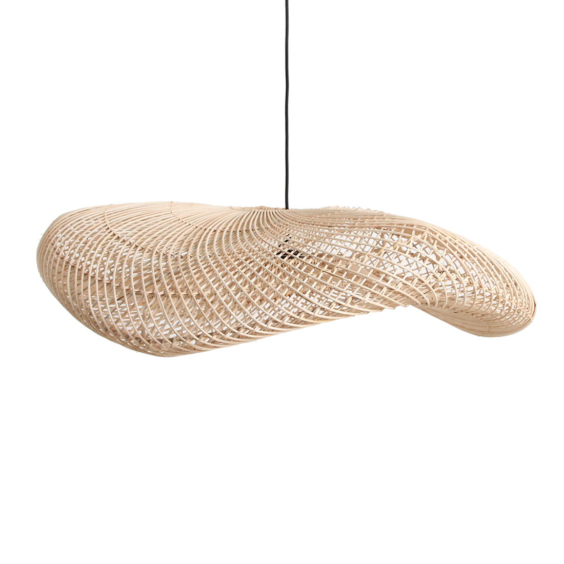 Raw Materials Wave Lamp Naturel Extra Large