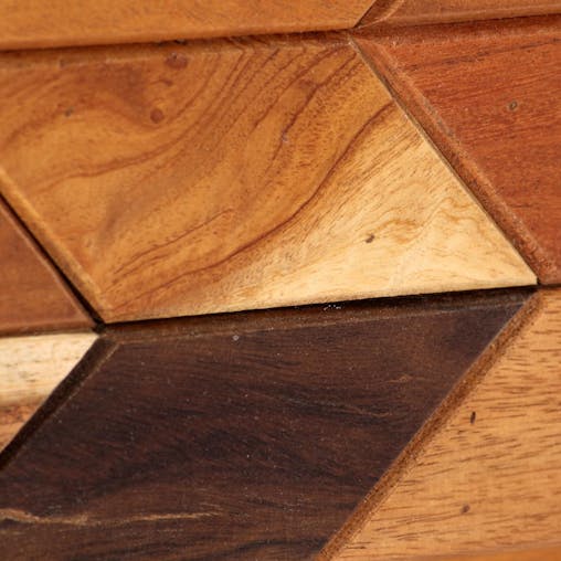 NNEVL Bedside Cabinet 40x30x50 cm Solid Reclaimed Wood