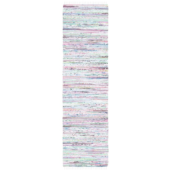 SAFAVIEH Handmade Rag Rug Arabelle Stripe Cotton Rug