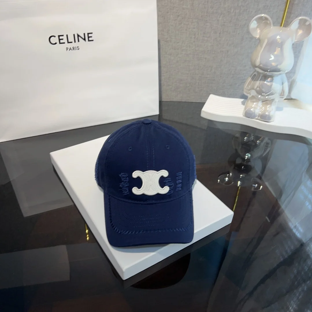 Ceiline Vintage Ripped Baseball Cap  Sunhat