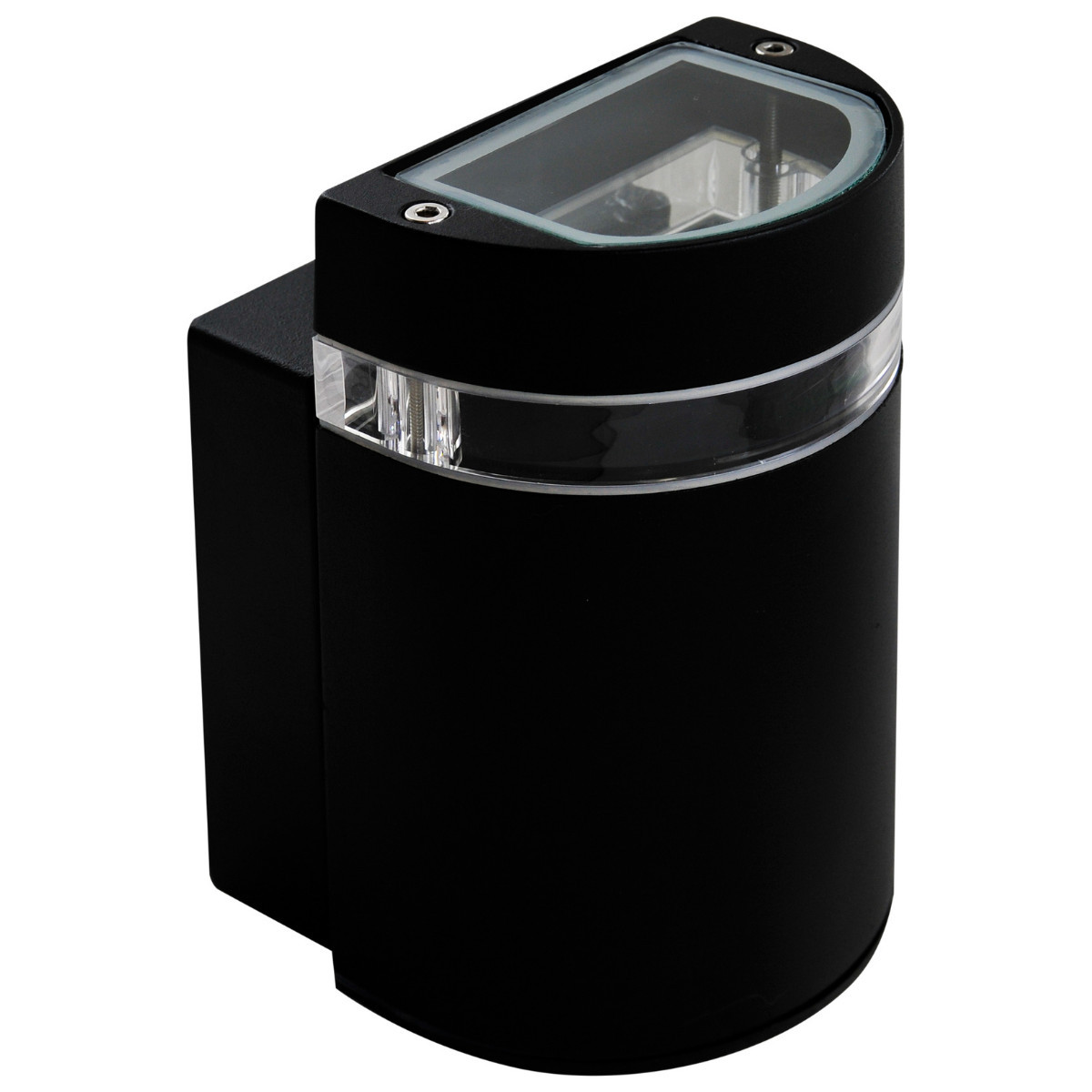 Kinkiet zewnętrznyczarny mat GILBERT 1xGU10x3,5W IP44 Polux