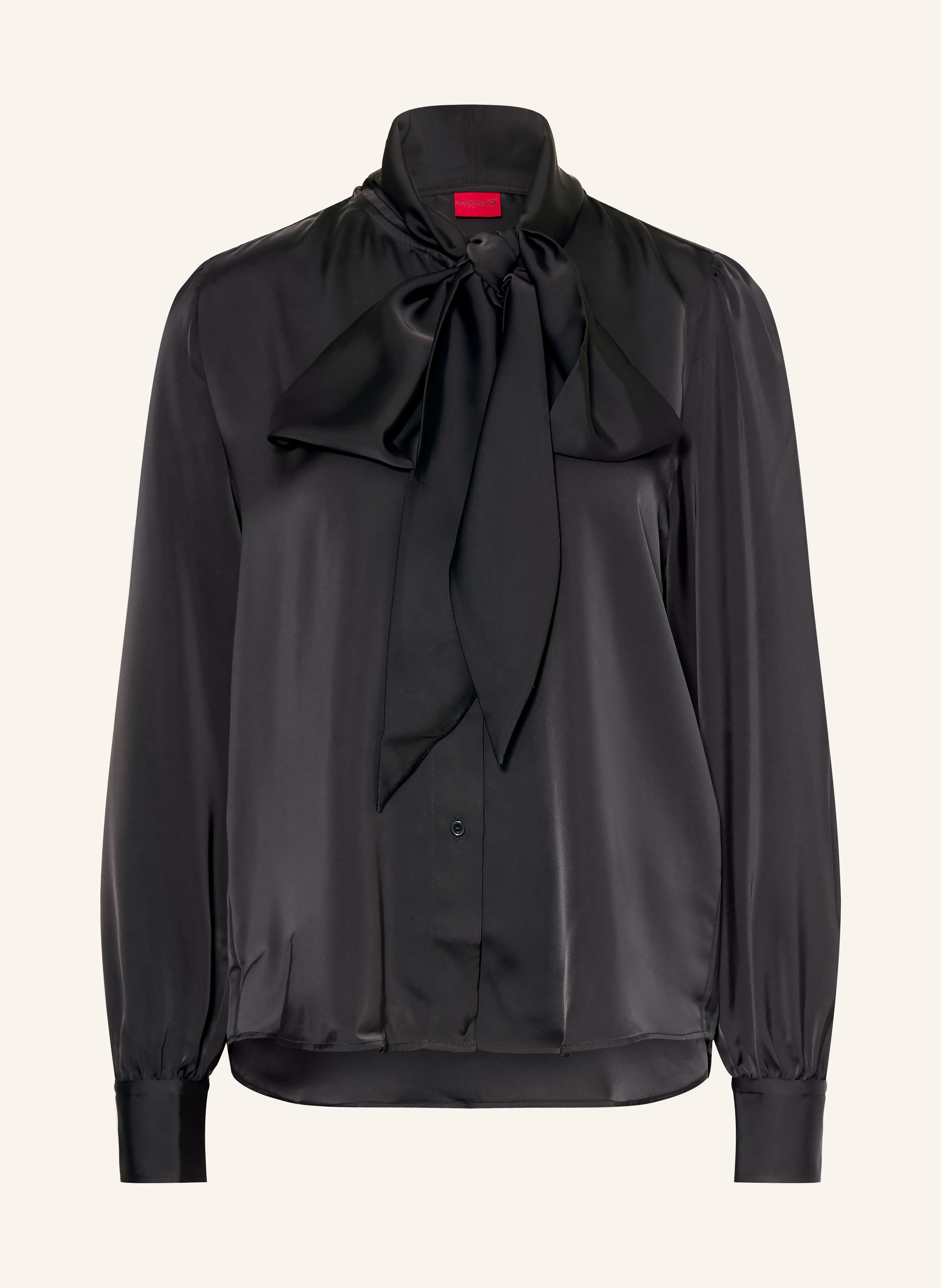 HUGO Schluppenbluse ELEGANT aus Satin