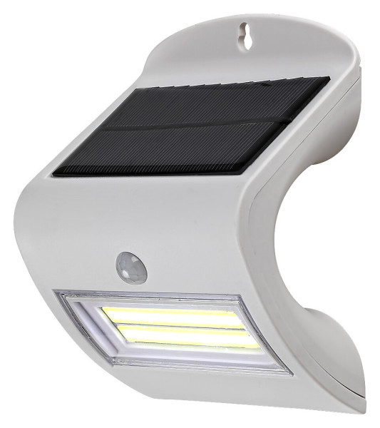 Kinkiet zewnętrzny solarny z czujnikiem LED 2W Opava biały 7970 Rabalux